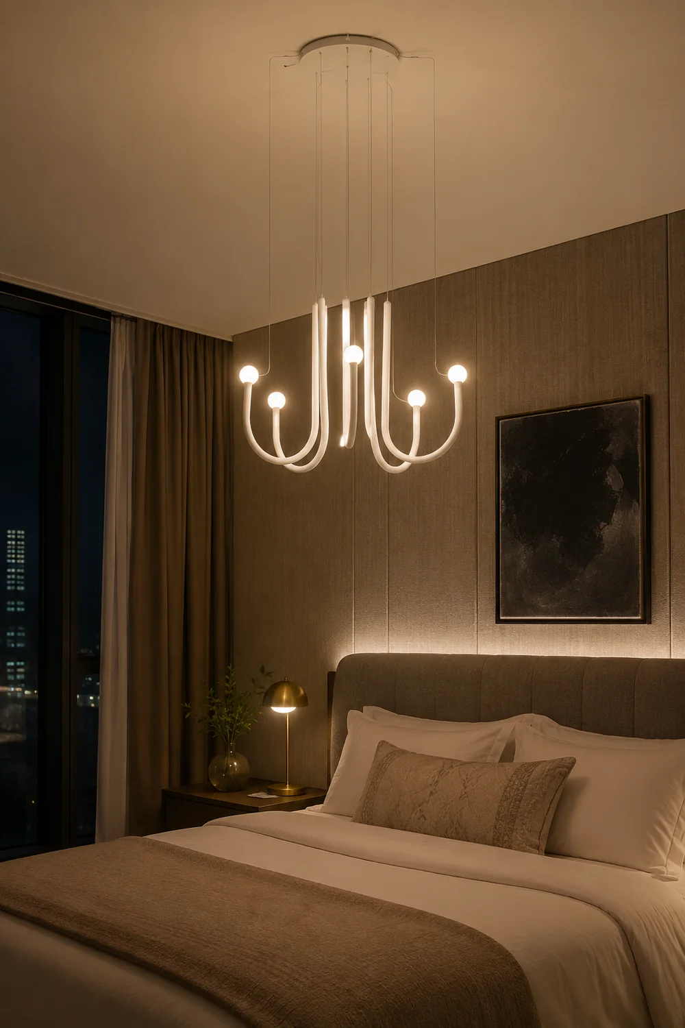 Chord Point Pendant Light - Lumpaz