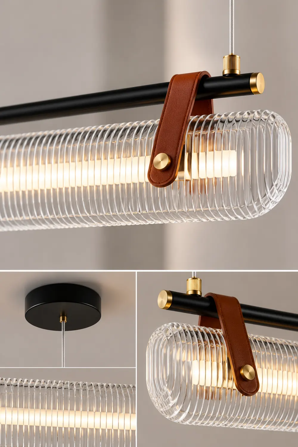 Acrylic Linear Chandelier - Lumpaz