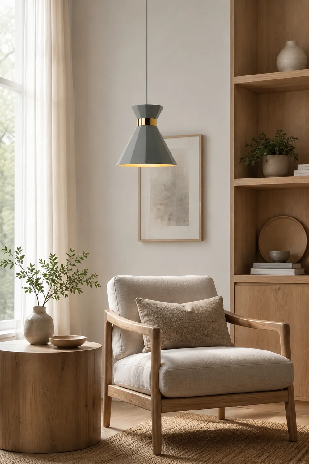 Sash Cement Pendant Light - Lumpaz