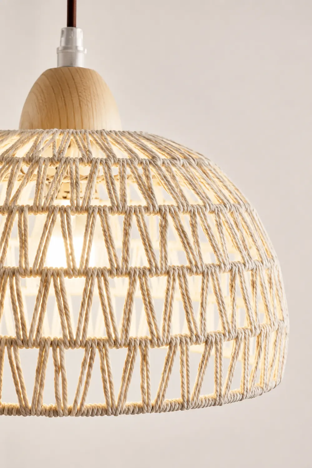 Rattan Arch Pendant Lamp - Lumpaz