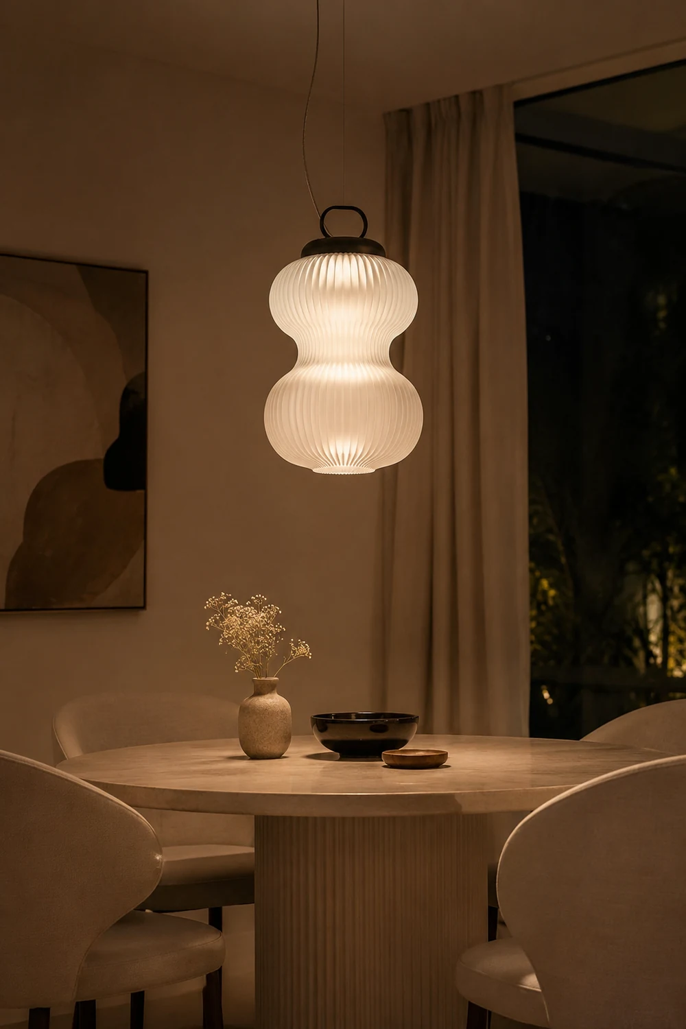 Artistic Gourd Pendant Light - Lumpaz