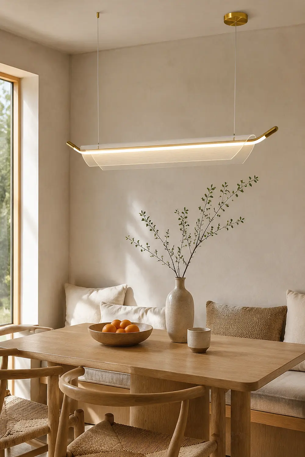 One Word Acrylic Pendant Light - Lumpaz