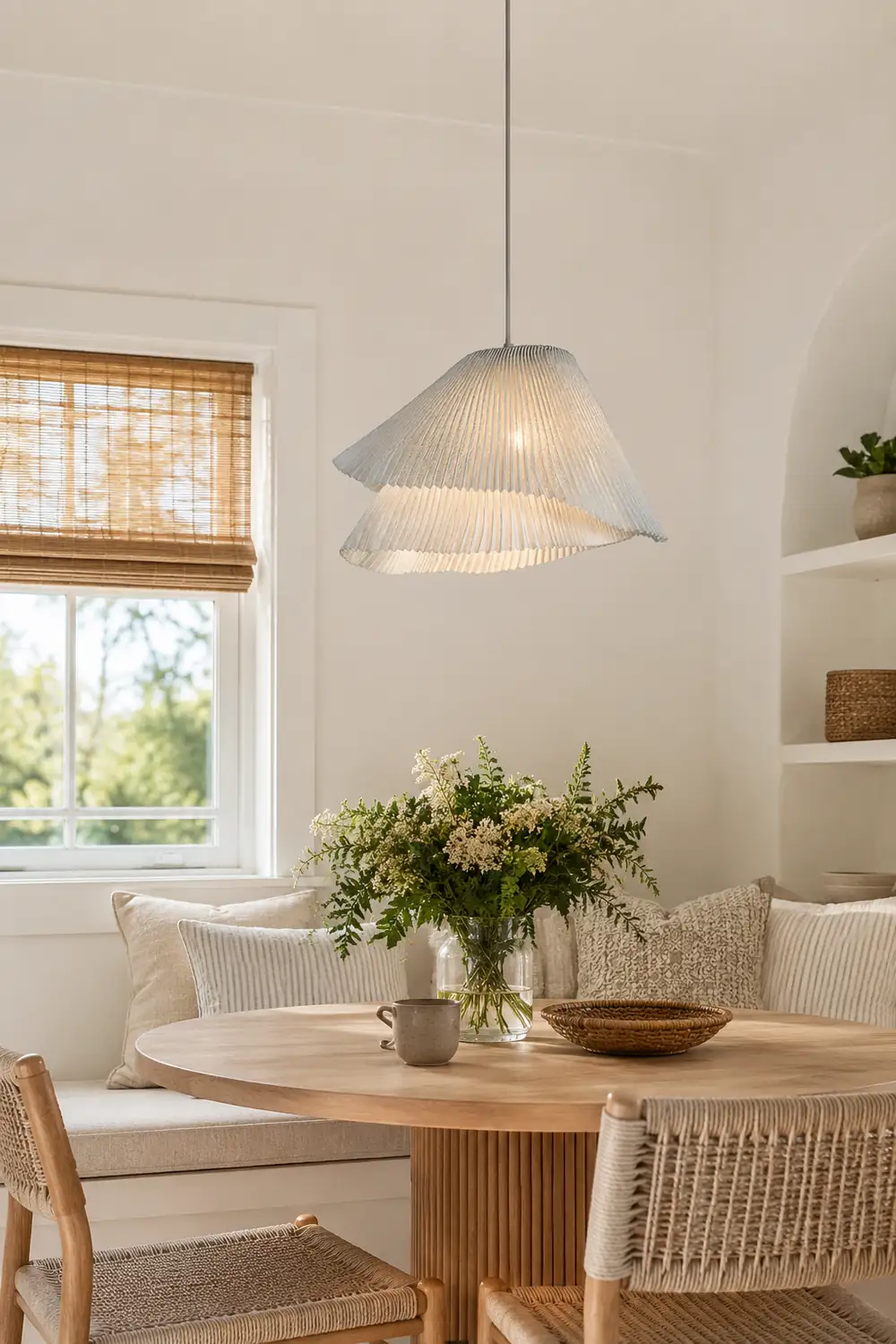 Harmonious Stainless Steel Mesh Pendant Lamp - Lumpaz