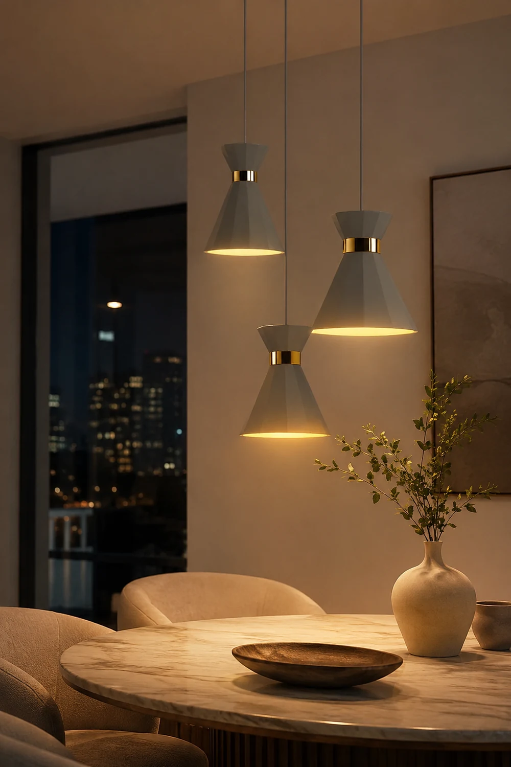 Sash Cement Pendant Light - Lumpaz