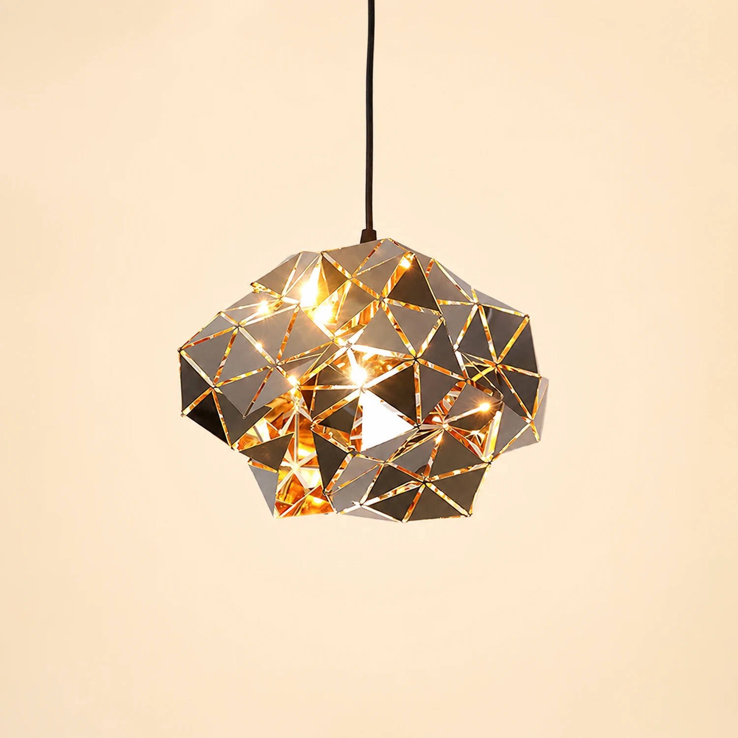 Geometric Panel Pendant Lamp - Lumpaz