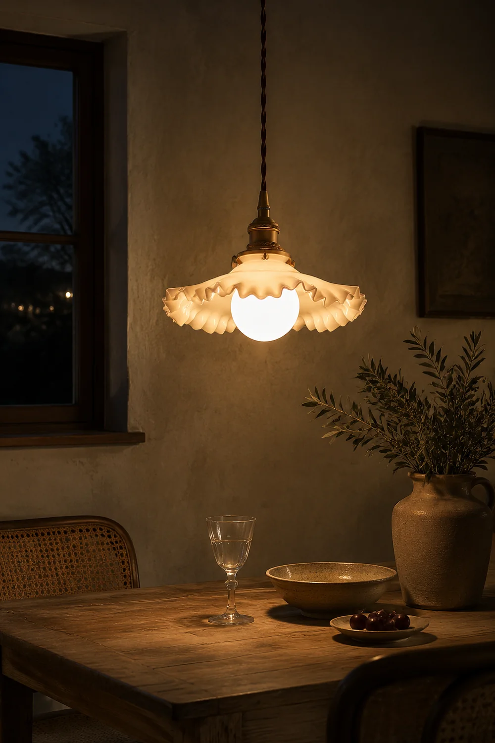Small Floral Pendant Lamp - Lumpaz