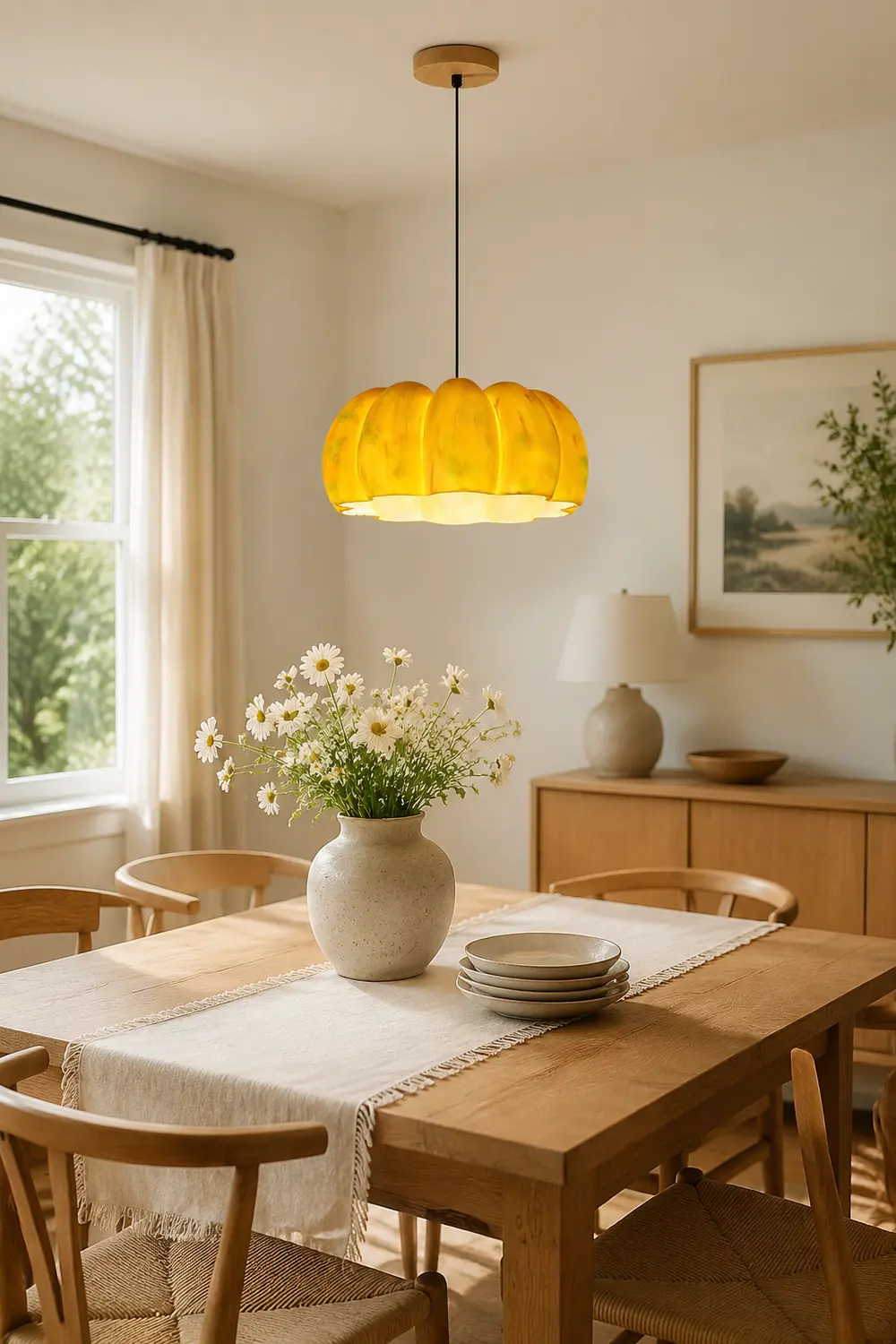 Pumpkin Pendant Light - Lumpaz