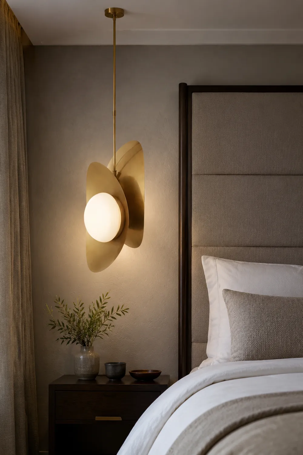 Golden Petal Pendant Lamp - Lumpaz