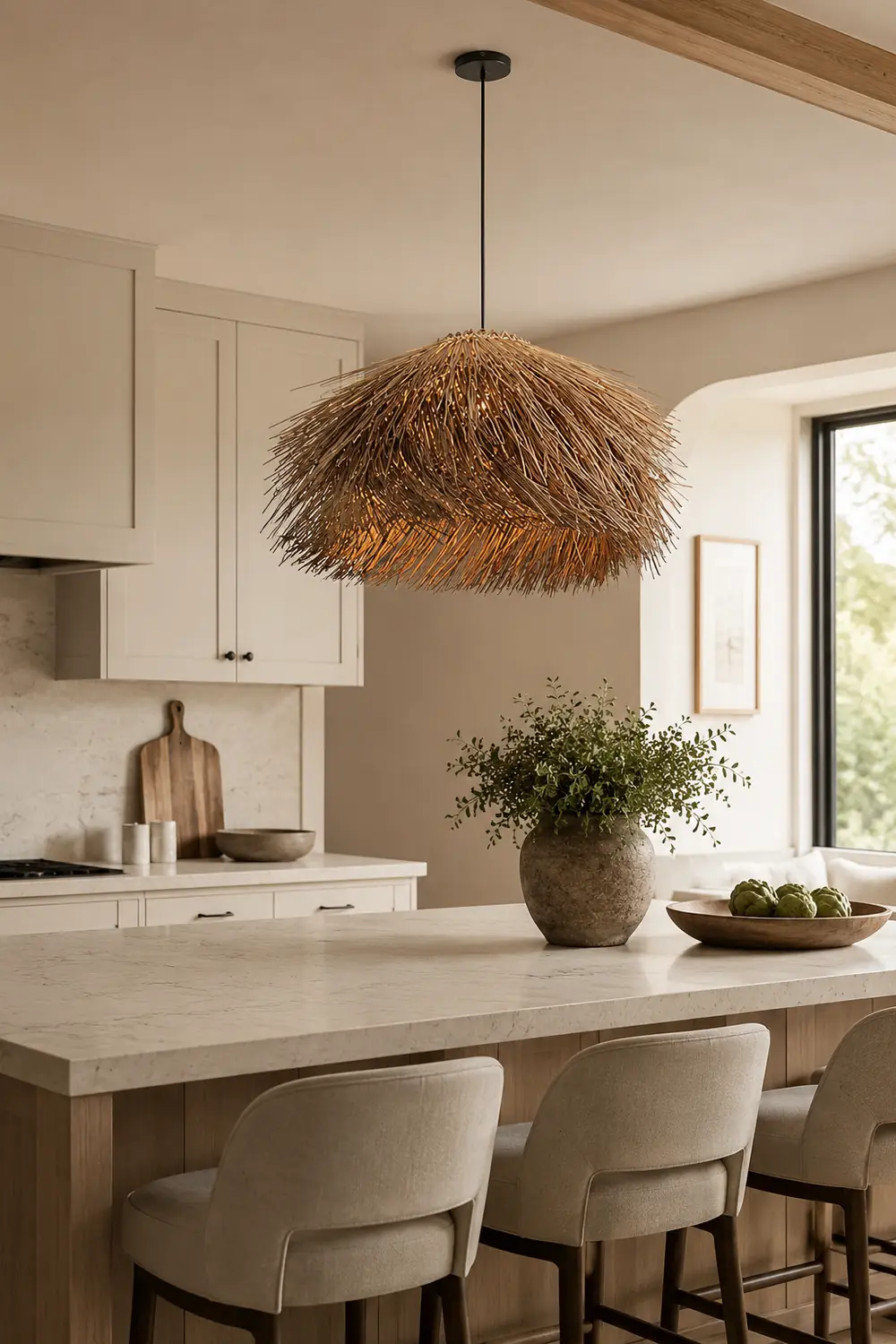 Hues Wicker Pendant Lamp - Lumpaz