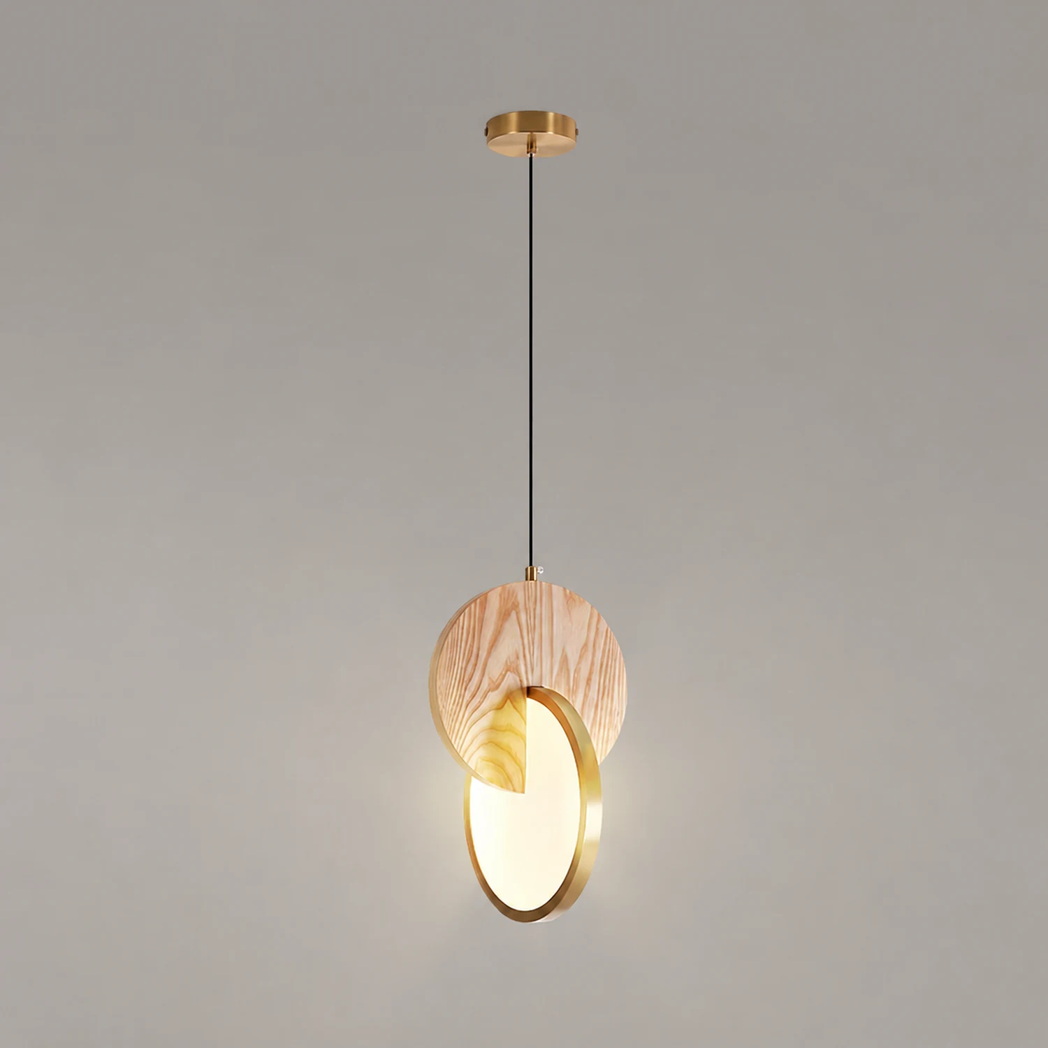 Double Disk Pendant Lamp - Lumpaz