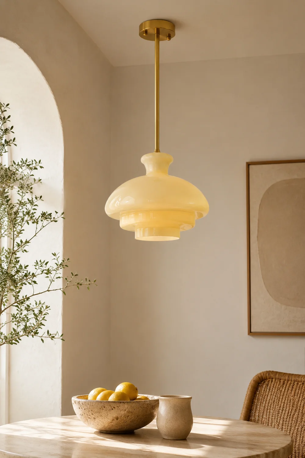 Paolina Glass Pendant Lamp - Lumpaz