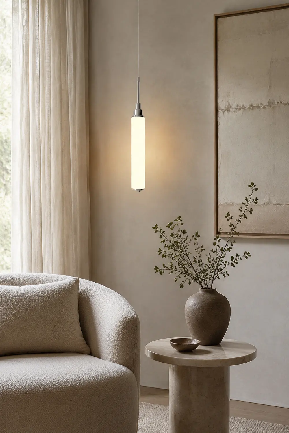 One Light Pendant Light - Lumpaz