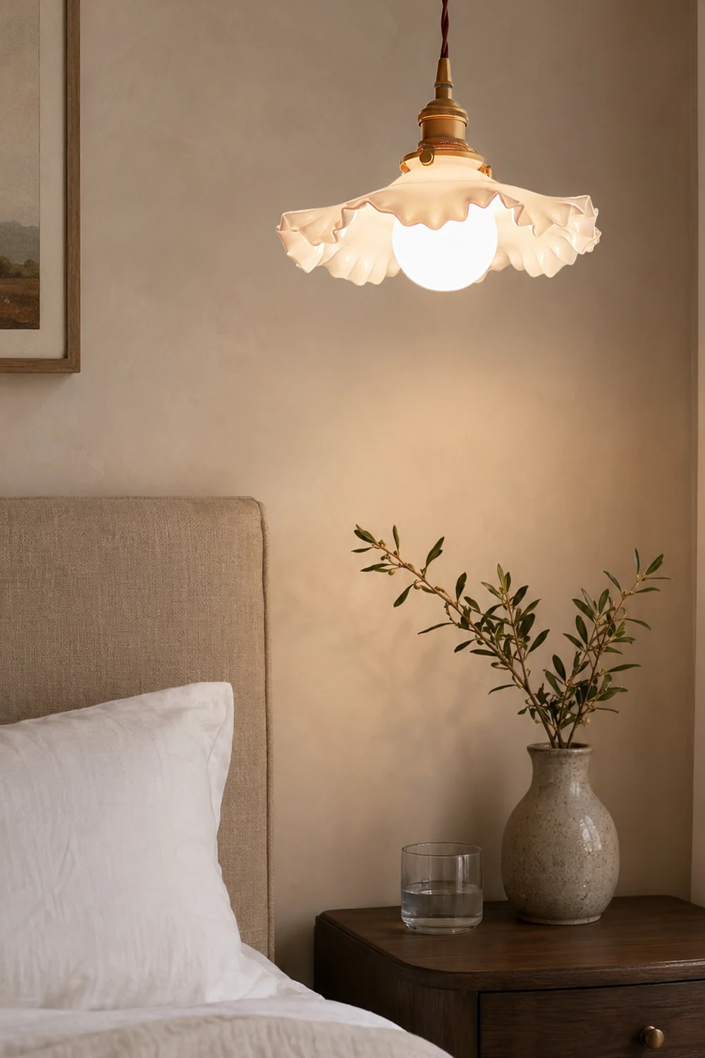 Small Floral Pendant Lamp - Lumpaz