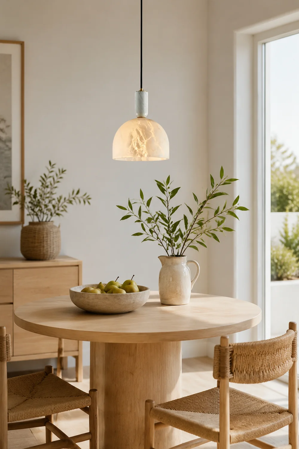Blair Alabaster Pendant Light - Lumpaz