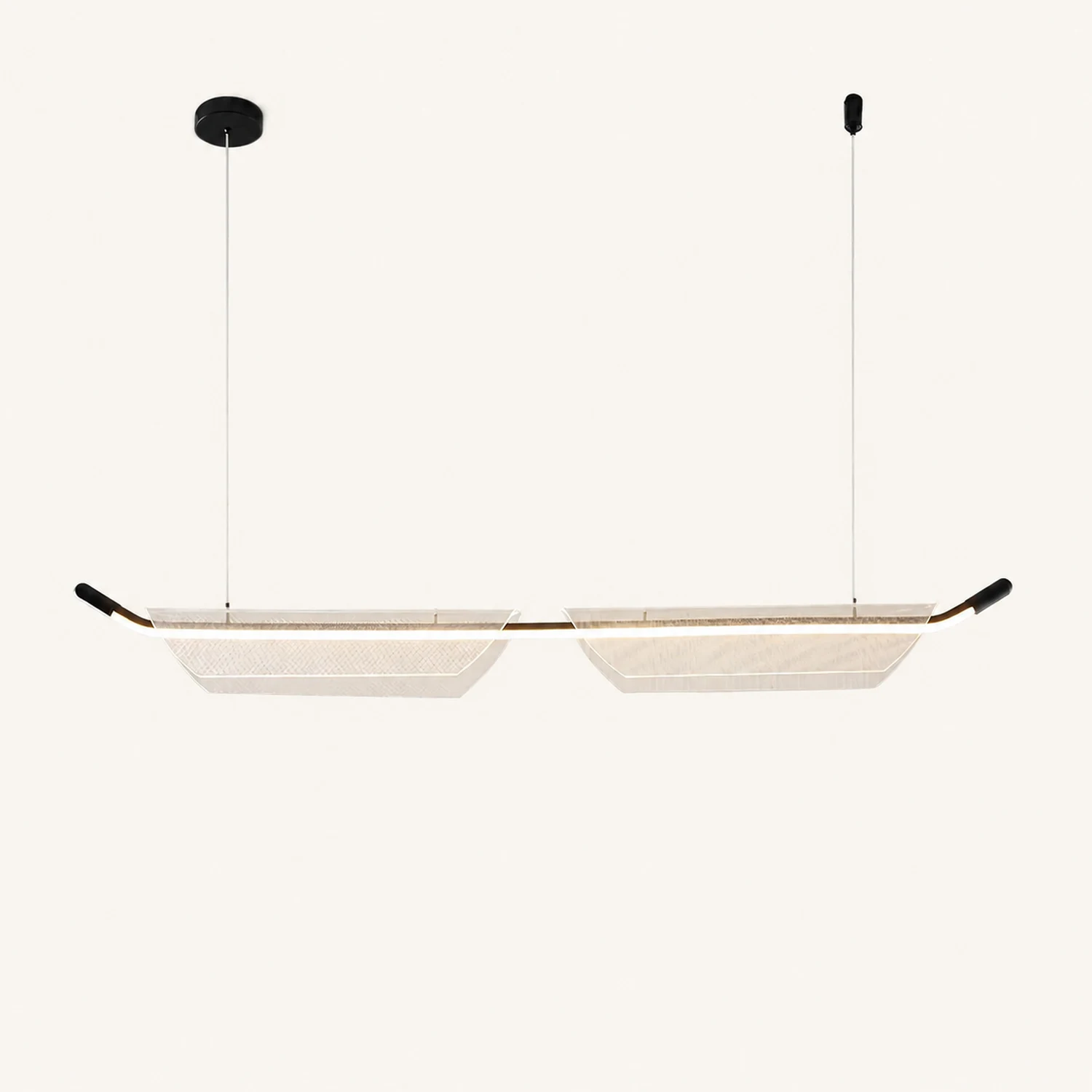 Two Boats Acrylic Pendant Light - Lumpaz