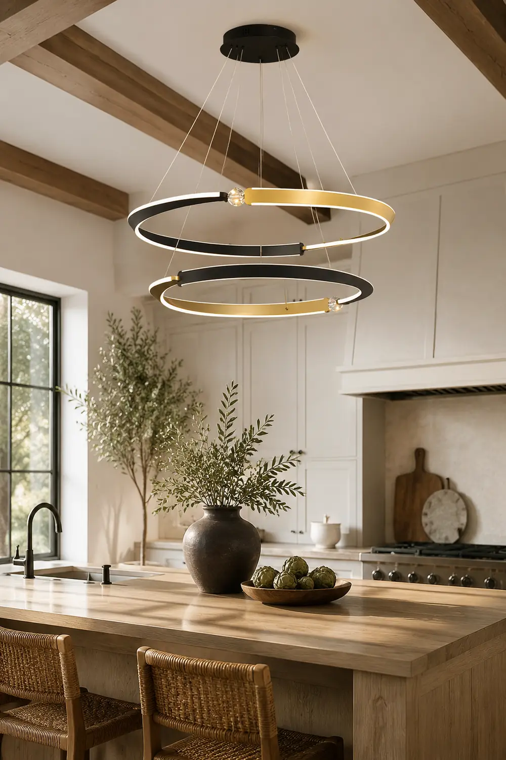 Beliani LED Pendant Light - Lumpaz