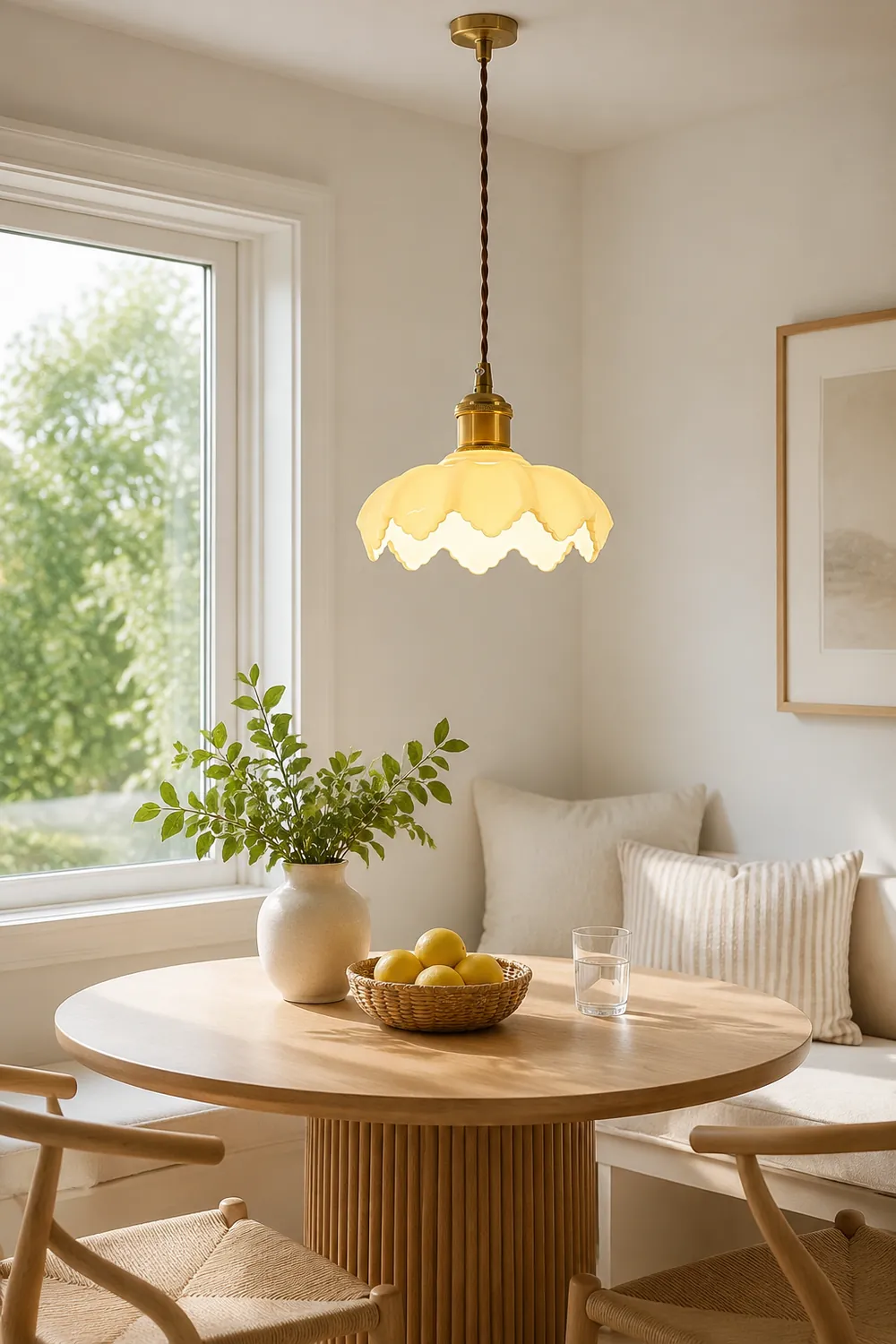French Petal Pendant Light - Lumpaz
