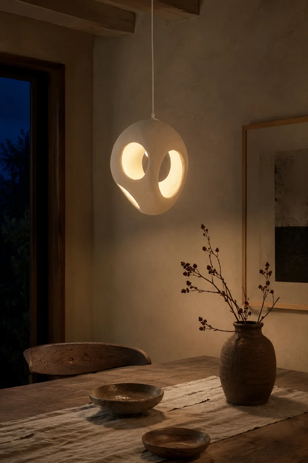 Polystyrene Pendant Light - Lumpaz