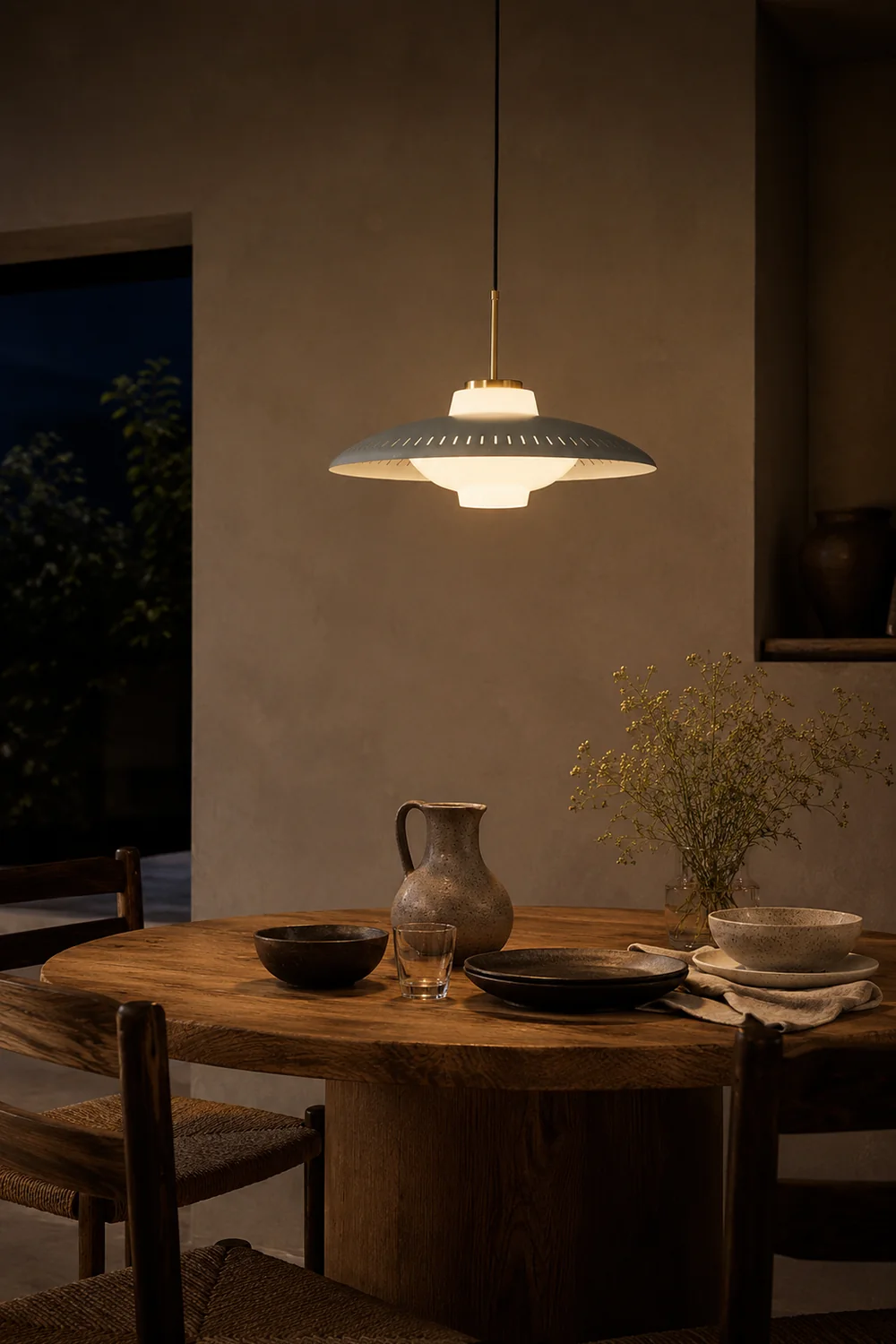 Opal Shade Pendant Lamp - Lumpaz
