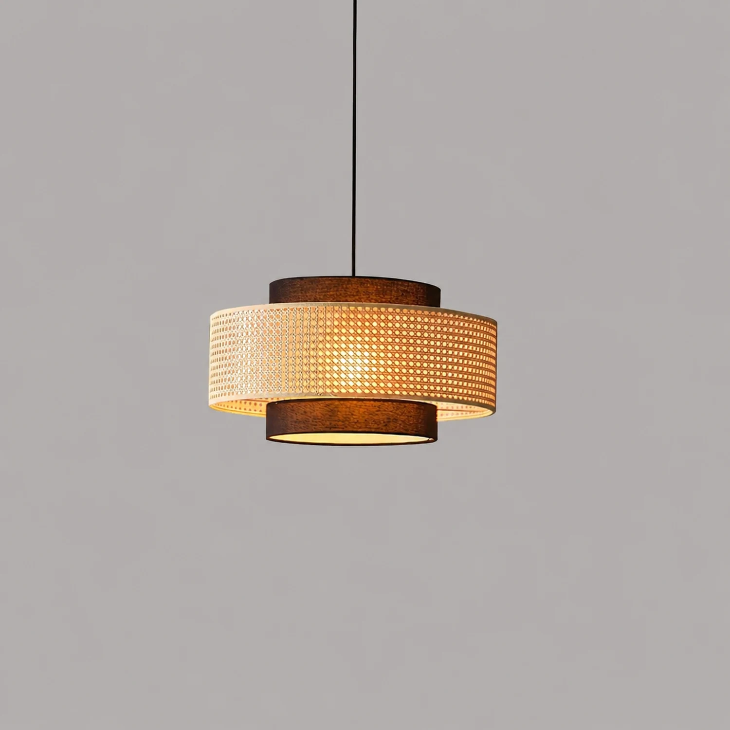 Drum Shade Pendant Light - Lumpaz