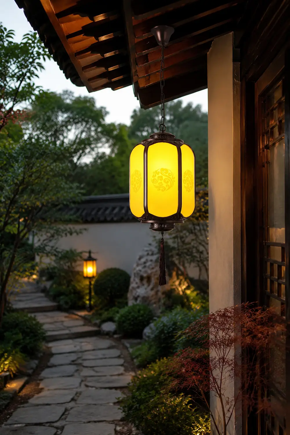 Antique Lantern Pendant Light - Lumpaz