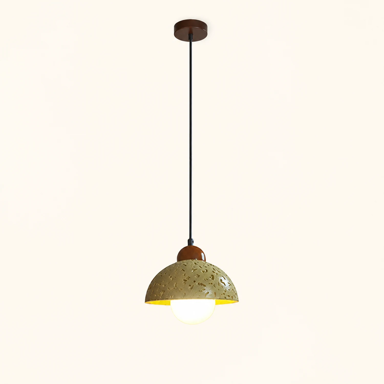 Revi Cement Pendant Light - Lumpaz