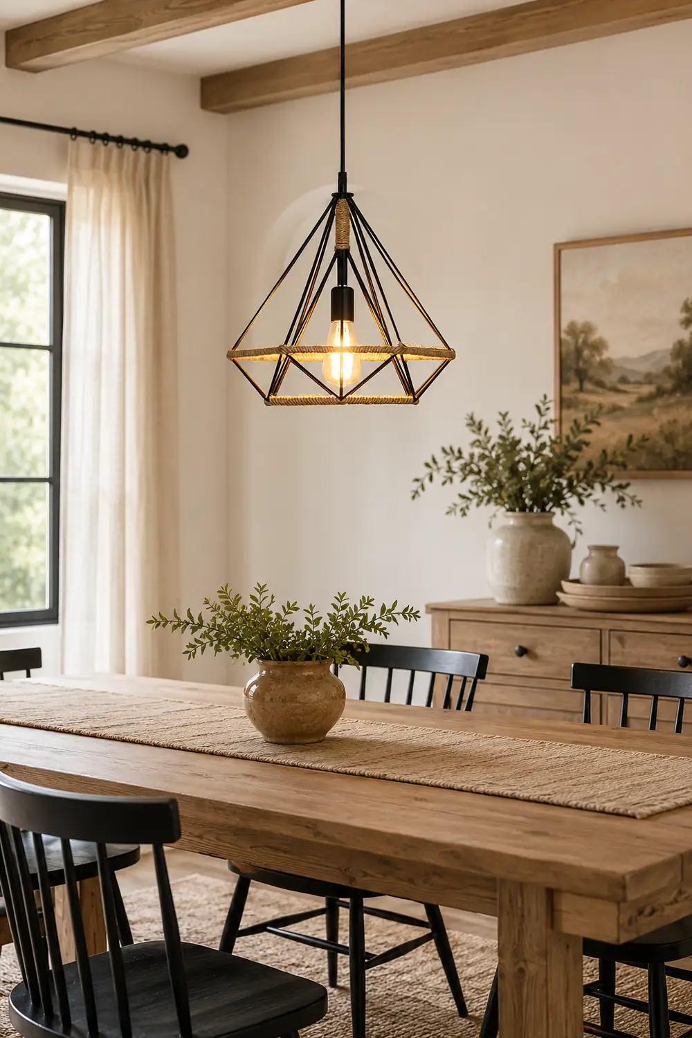 Retro Hemp Rope Interesting Pendant Light - Lumpaz