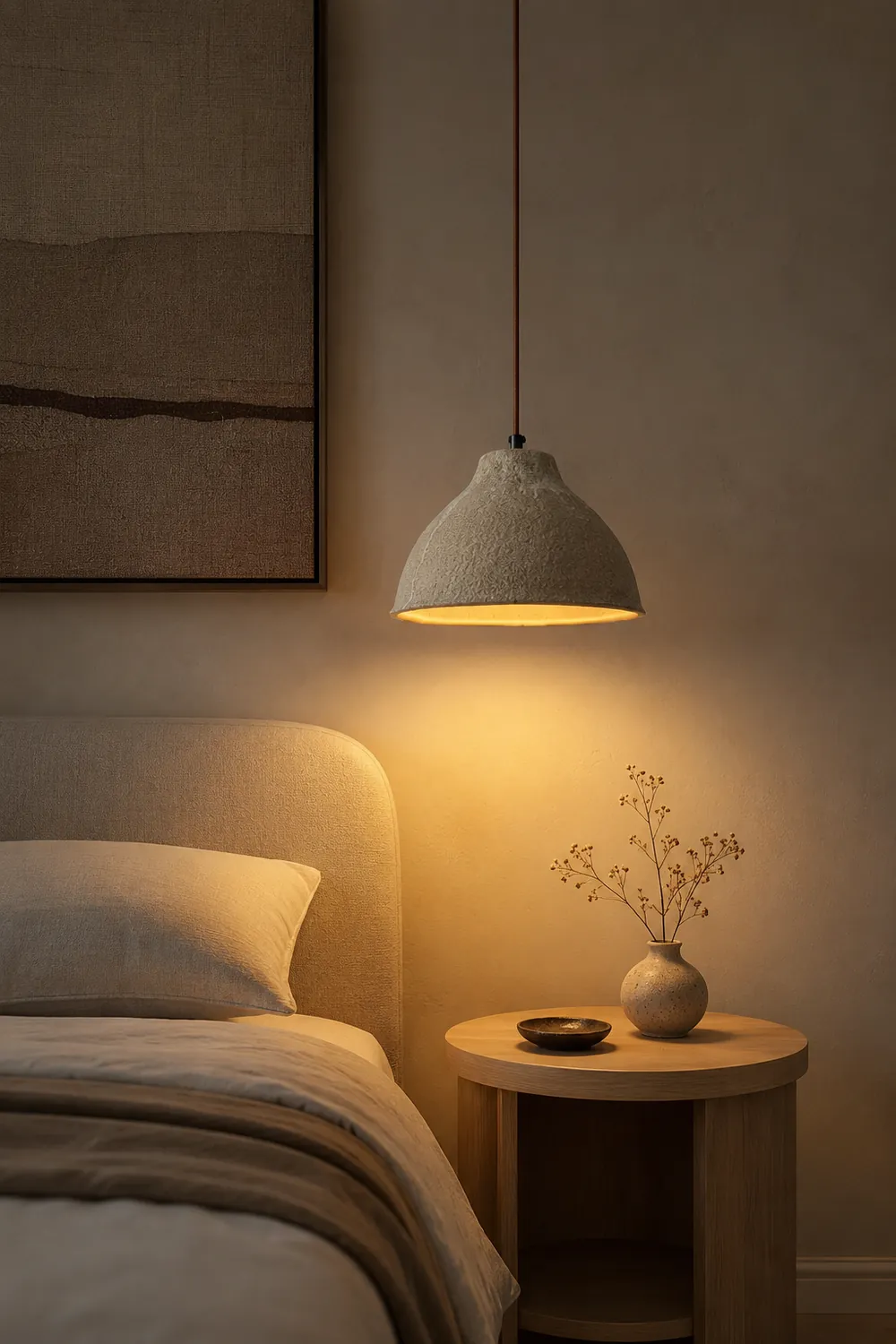 Raku Retro Ceramic Pendant Lamp - Lumpaz