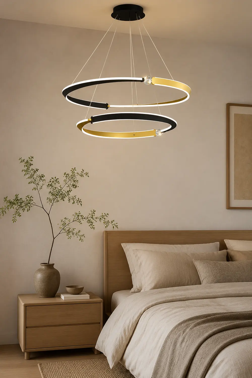 Beliani LED Pendant Light - Lumpaz
