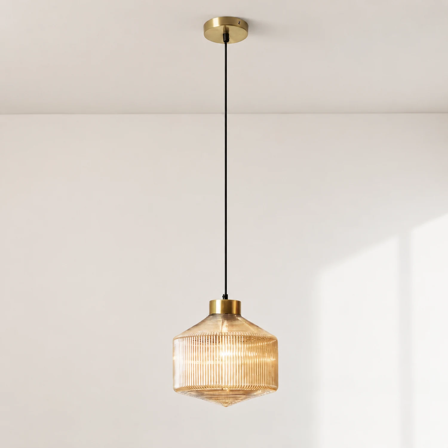 Striped Spinning Top Pendant Light - Lumpaz