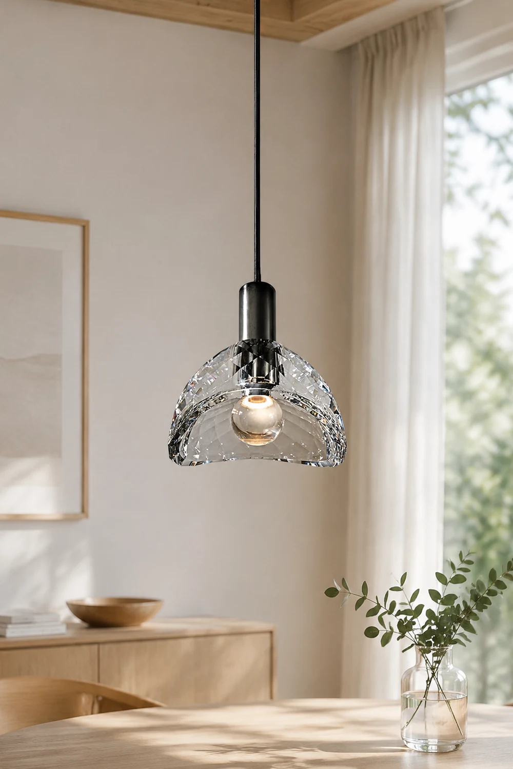 Latham Glass Pendant Lamp - Lumpaz