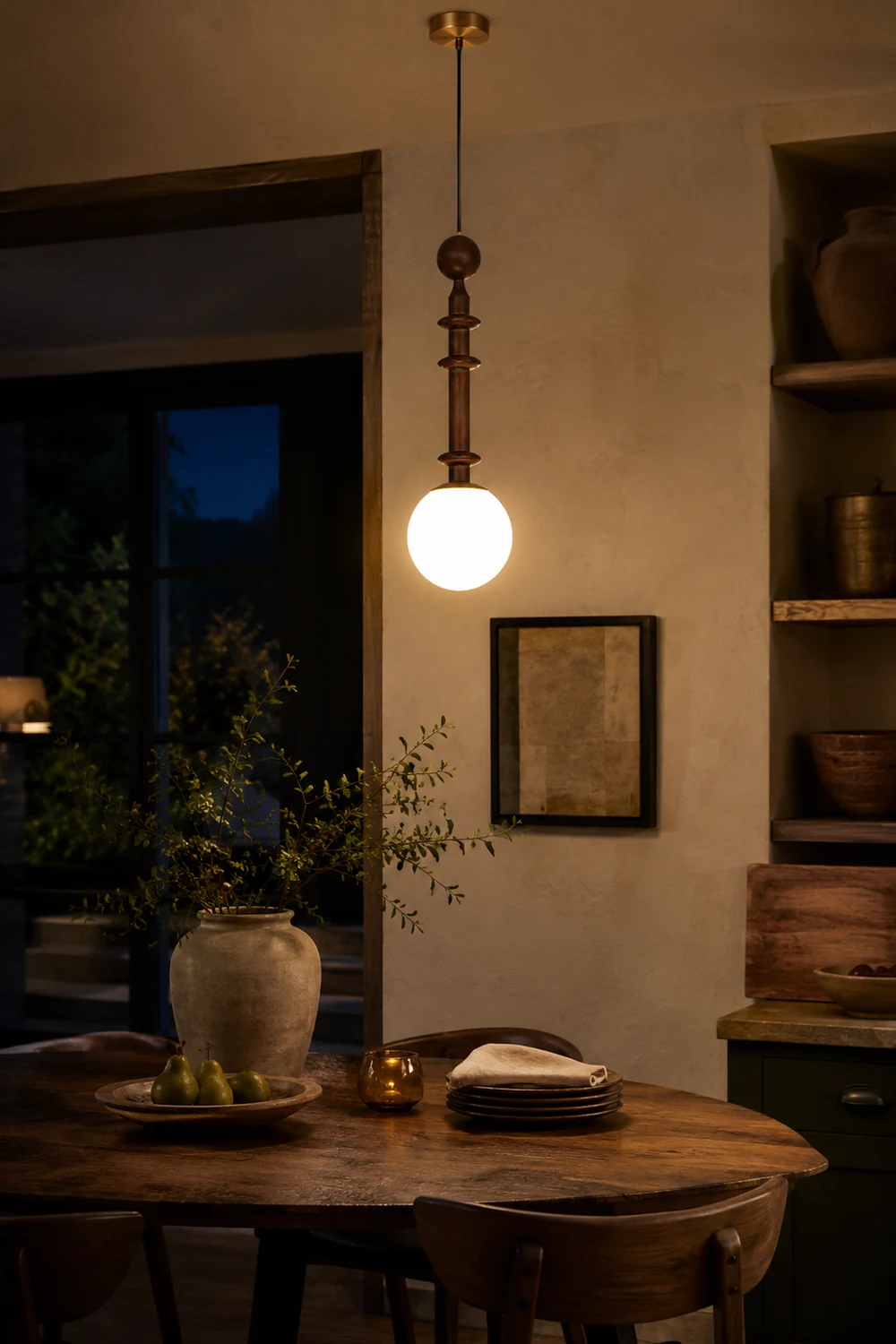 Roman Column Small Pendant Light - Lumpaz