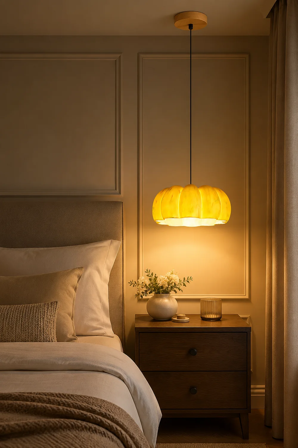 Pumpkin Pendant Light - Lumpaz