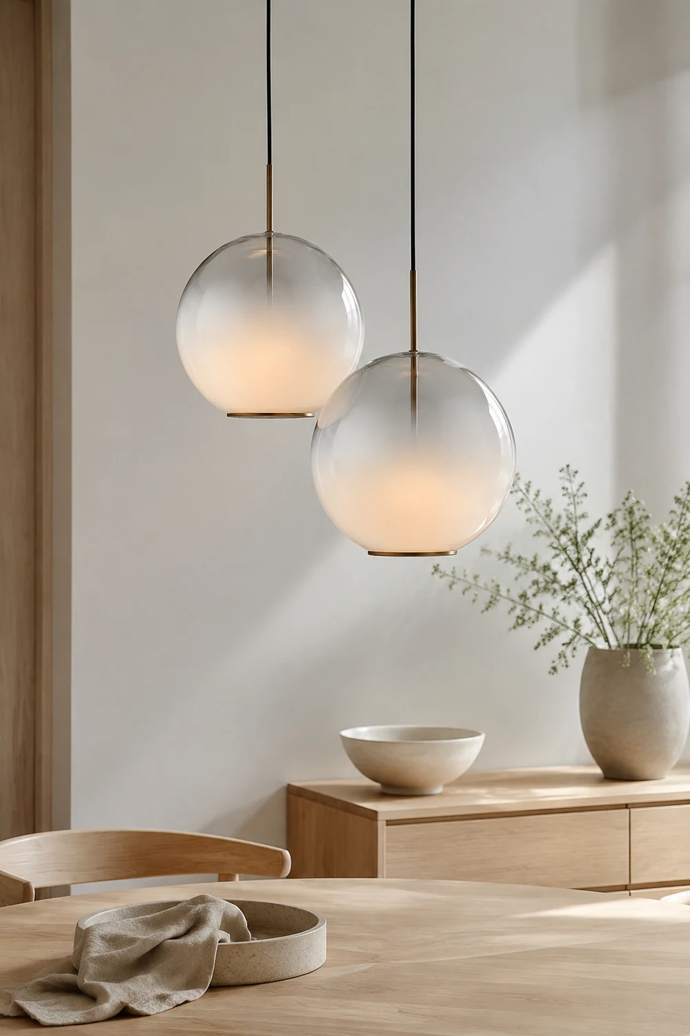 Tindari Glass Pendant Light - Lumpaz