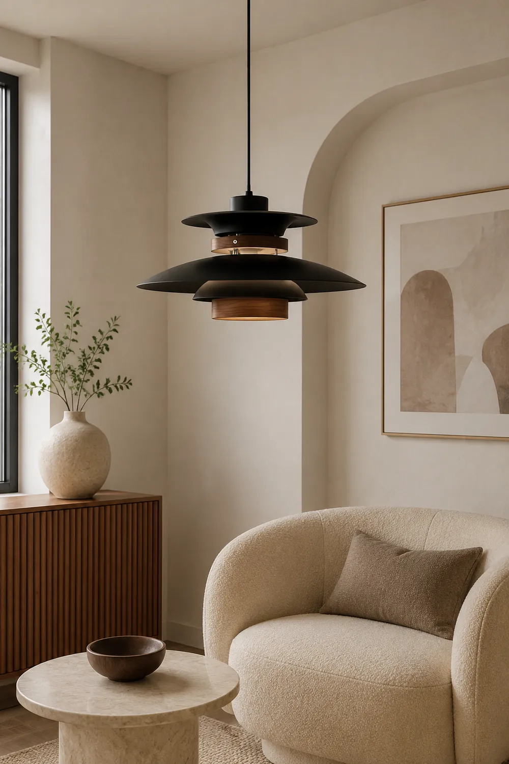 Modulo Layered Pendant Light - Lumpaz