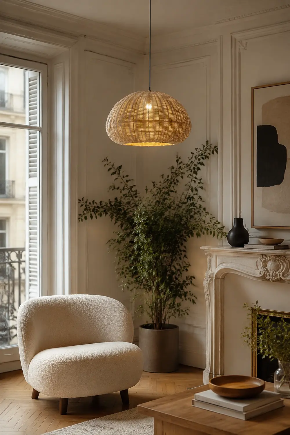 Bamboo Camden Pendant Light - Lumpaz