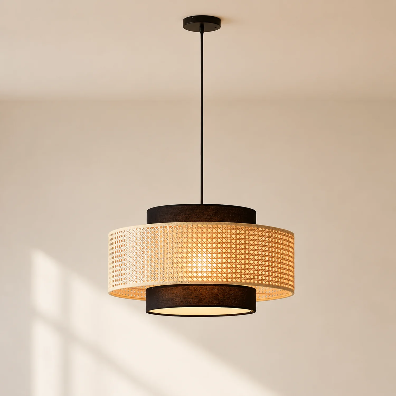 Drum Shade Pendant Light - Lumpaz