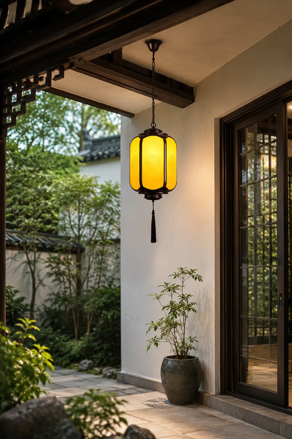 Antique Lantern Pendant Light - Lumpaz