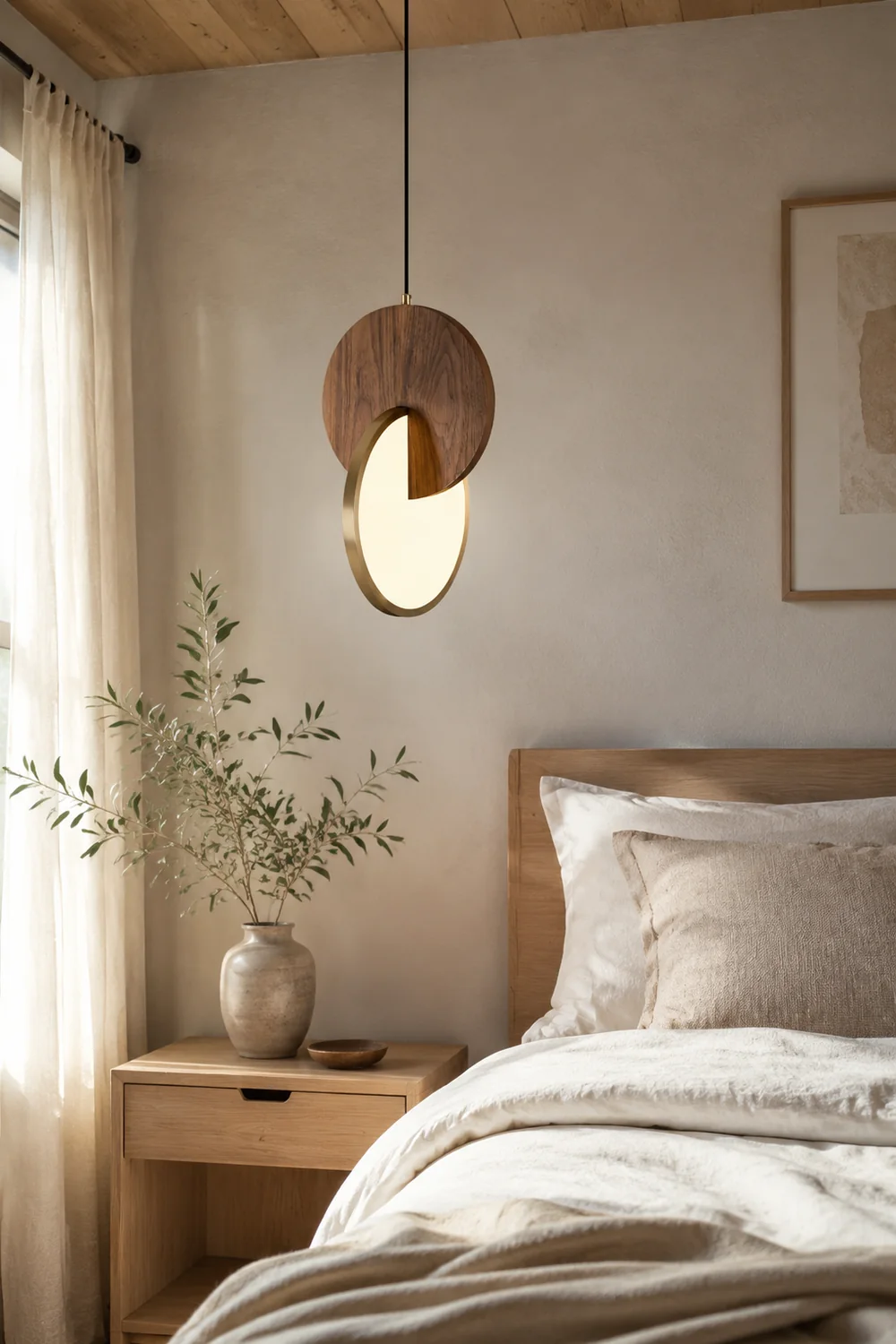 Double Disk Pendant Lamp - Lumpaz