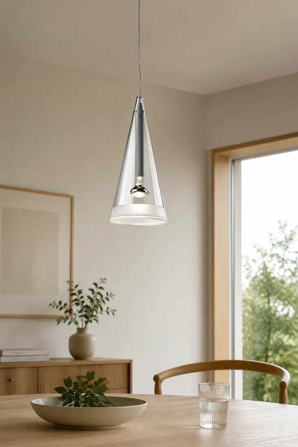 Tuileries Glass Pendant Light - Lumpaz