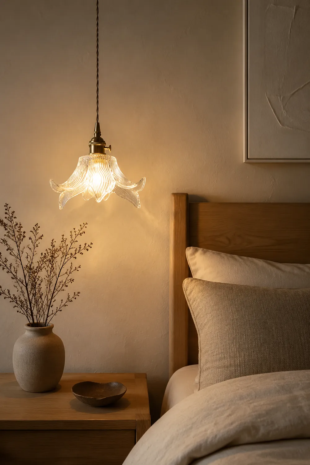 Transparent Crystal Pendant Light - Lumpaz