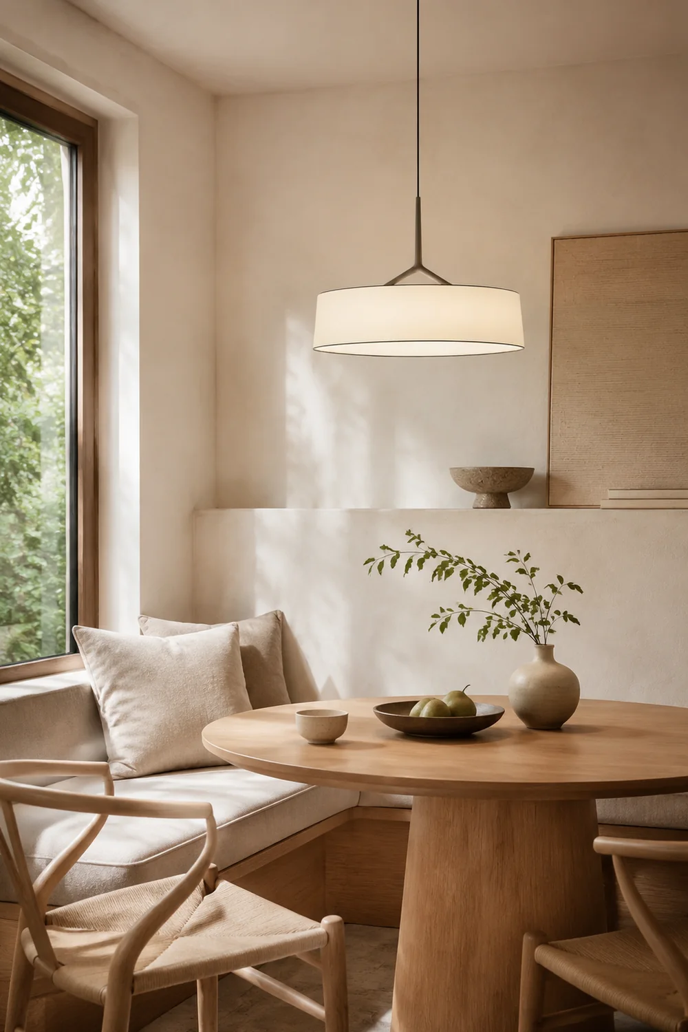 Paper Glow Circular Pendant Lamp - Lumpaz
