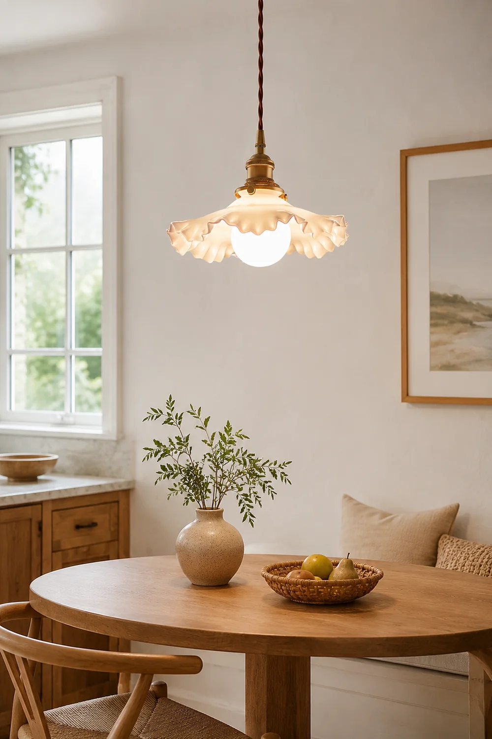 Small Floral Pendant Lamp - Lumpaz