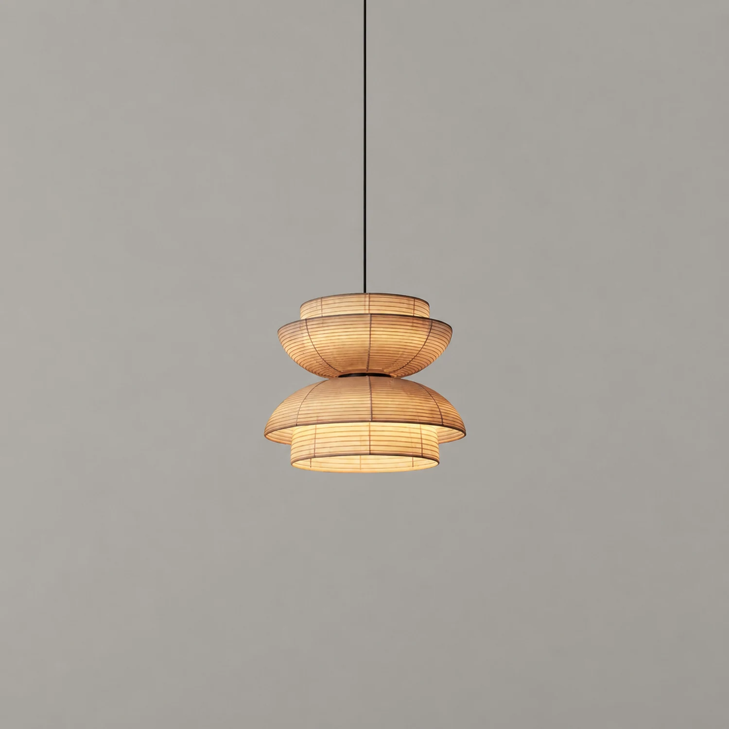 Fabric Art Hanging Lamp - Lumpaz