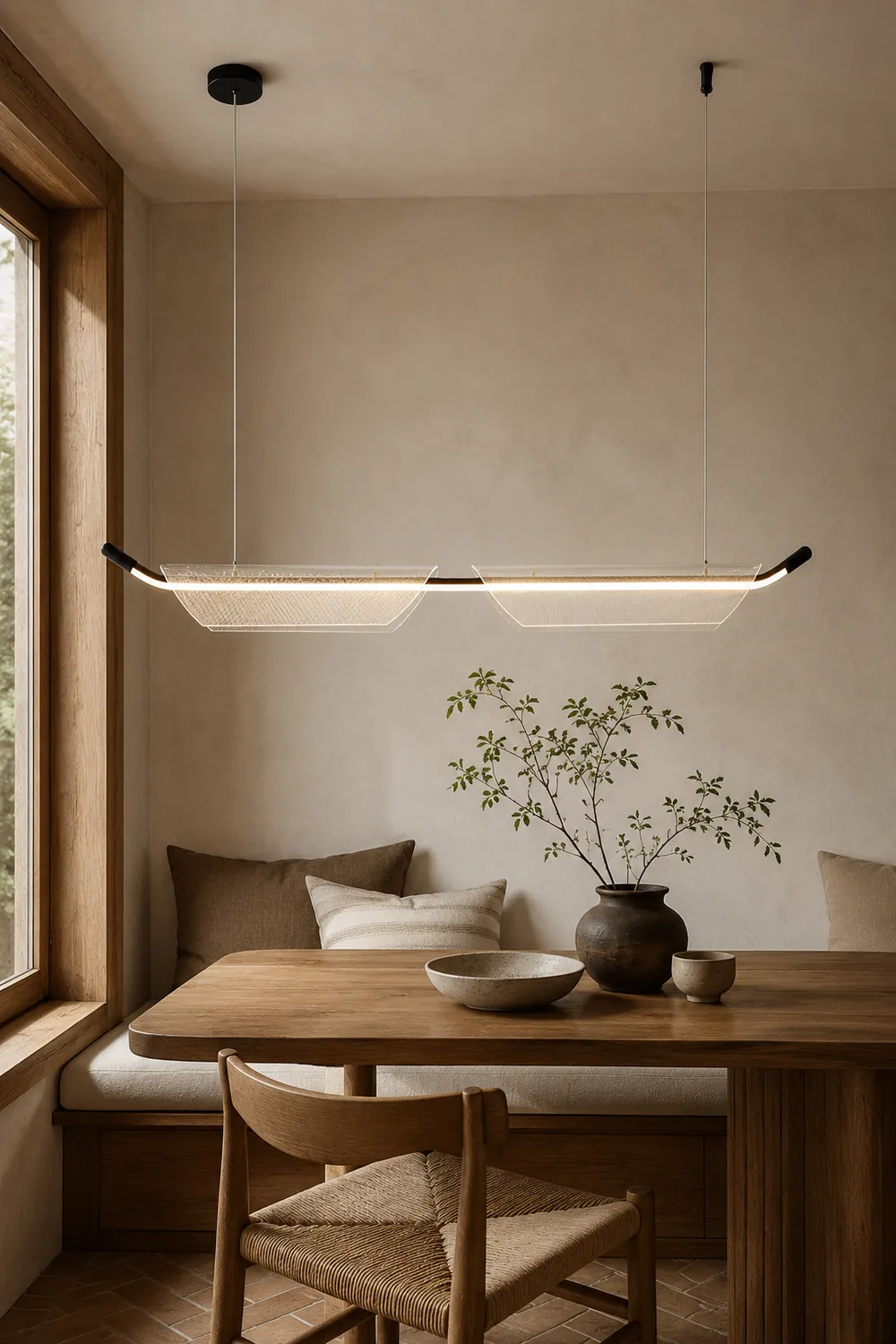 Two Boats Acrylic Pendant Light - Lumpaz