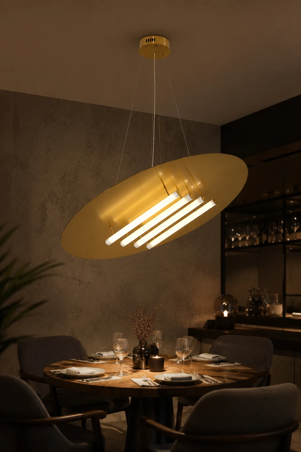 Big Disc Pendant Lamp - Lumpaz