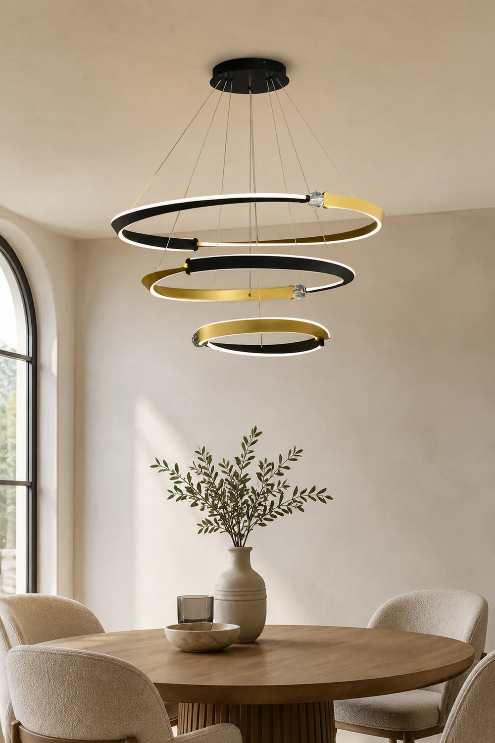 Beliani LED Pendant Light - Lumpaz