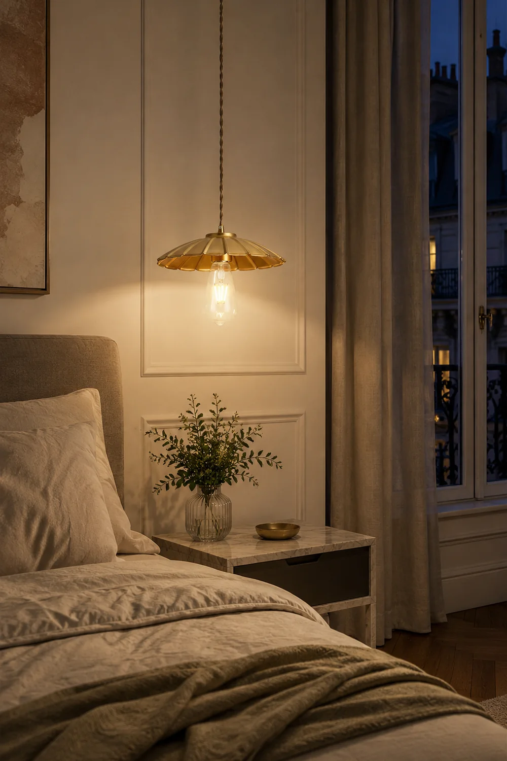 Sleek Flat Pendant Lamp - Lumpaz