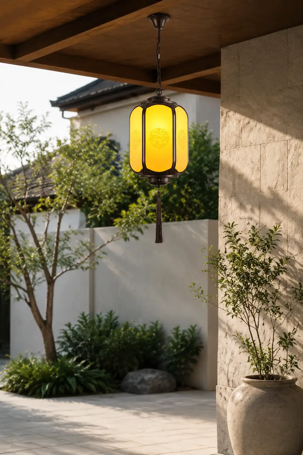 Antique Lantern Pendant Light - Lumpaz