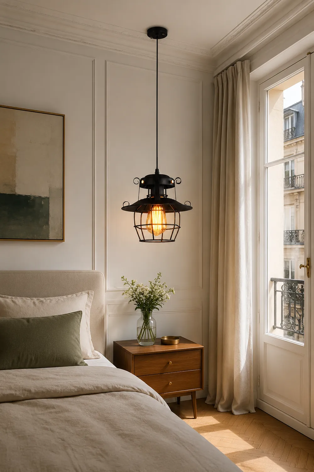 Retro Birdcage Pendant Light - Lumpaz